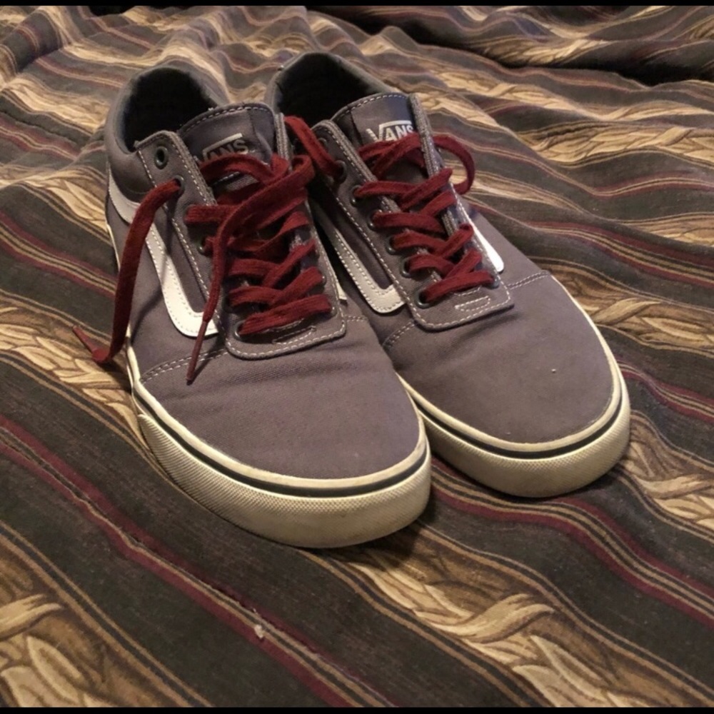 Grey Men size 10.5 Vans